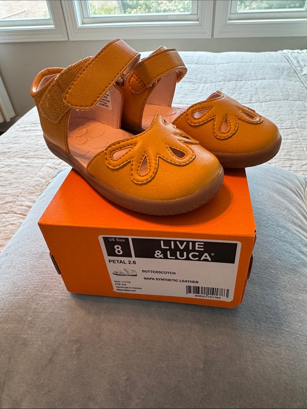Livie & Luca Butterscotch Mary Jane Petal Toddler Shoes